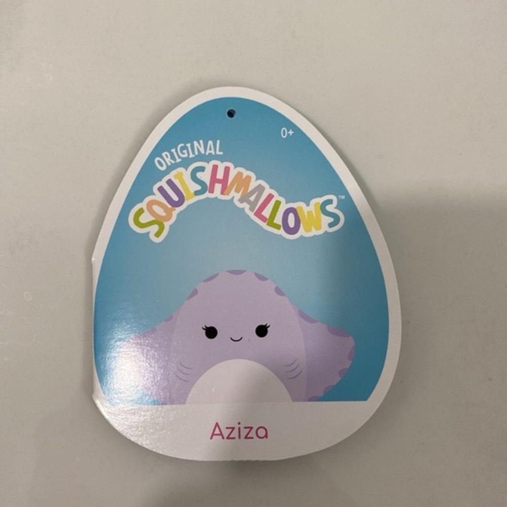 Squishmallows  Aziza 16  Purple Stingray